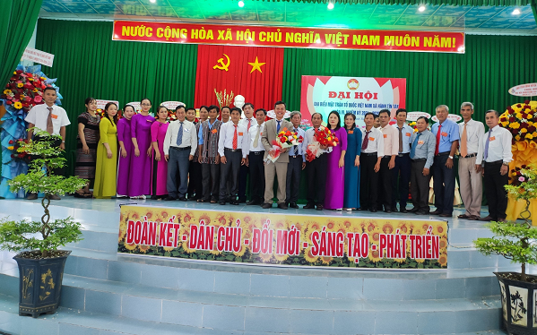 Hành Tín Tây tổ chức Đại hội MTTQ Việt Nam xã, nhiệm kỳ 2024 - 2029