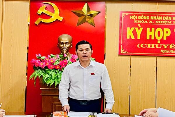 HĐND huyện khóa X tổ chức kỳ họp thứ 27