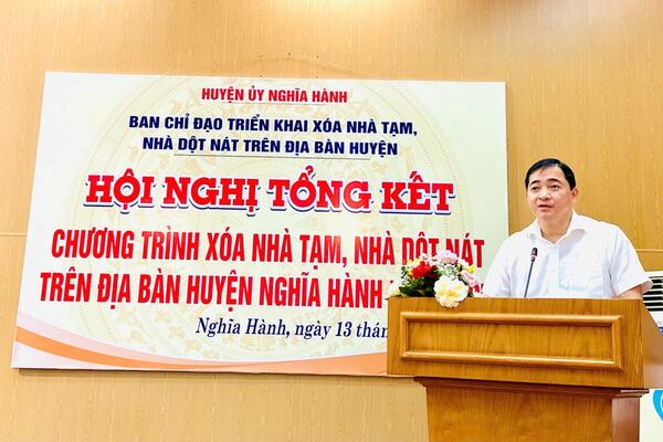 Hội nghị tổng kết Chương trình xóa nhà tạm, nhà dột nát năm 2025